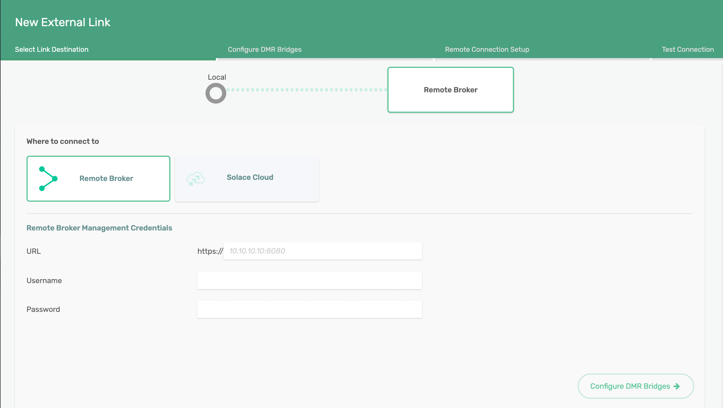 Solace Remote Broker